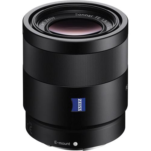 Sony Sonnar T* FE 55mm f/1.8 ZA Lens Sony Lens - Mirrorless Fixed Focal Length