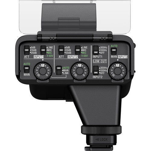 Sony XLR-K3M Dual-Channel Digital XLR Audio Adapter Kit with Shotgun Microphone Sony Microphone