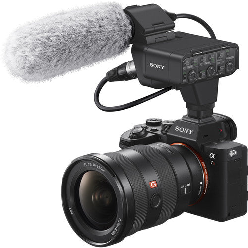 Sony XLR-K3M Dual-Channel Digital XLR Audio Adapter Kit with Shotgun Microphone Sony Microphone