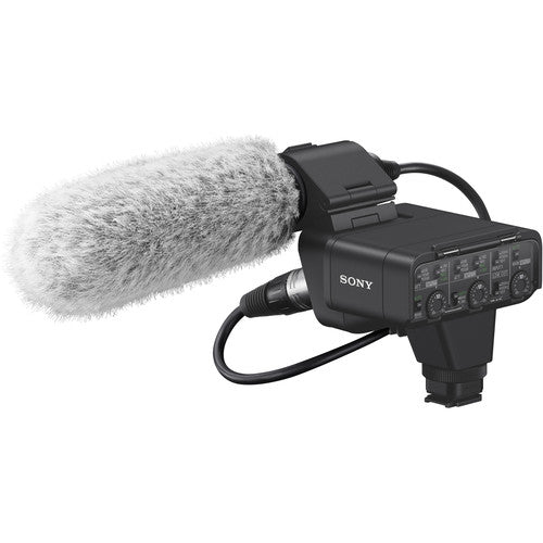 Sony XLR-K3M Dual-Channel Digital XLR Audio Adapter Kit with Shotgun Microphone Sony Microphone