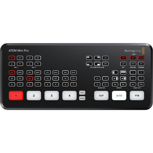 Blackmagic Design ATEM Mini Pro HDMI Live Stream Switcher Blackmagic Broadcast Switch