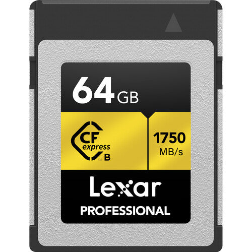 Lexar 64GB Professional CFexpress 1750 MB/s Type-B Memory Card Lexar CFExpress