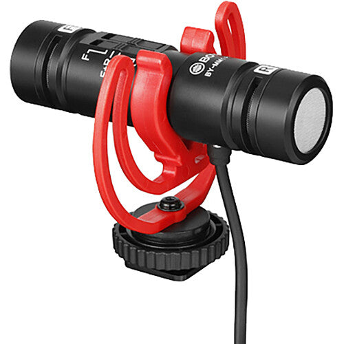 BOYA BY-MM1 PRO Ultracompact Camera-Mount Dual-Capsule Shotgun Microphone Boya Microphone