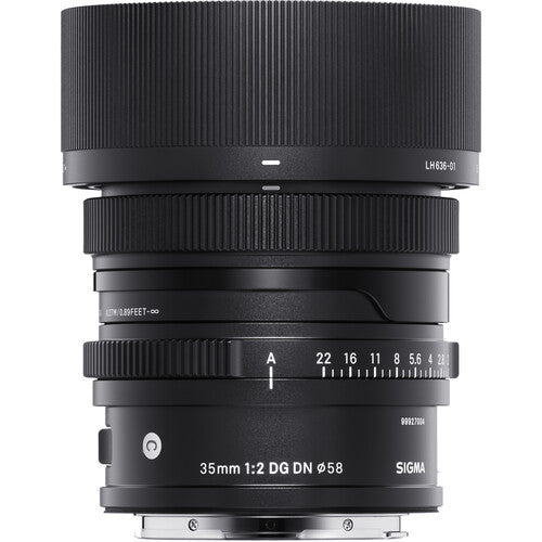 Sigma 35mm f/2 DG DN Contemporary Lens for Sony E Sigma Lens - Mirrorless Fixed Focal Length