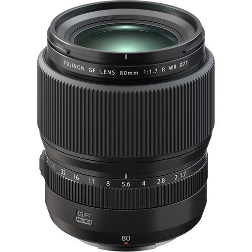 FUJIFILM GF 80mm f/1.7 R WR Lens Fujifilm Lens - Medium Format