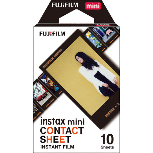 FUJIFILM INSTAX MINI Contact Sheet Film Fujifilm Fujifilm Instax Film