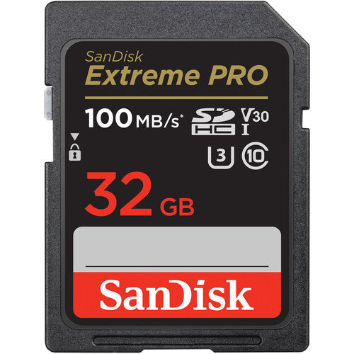 SanDisk 32GB Extreme PRO 100MB/S UHS-I SDHC Memory Card Sandisk SD Card