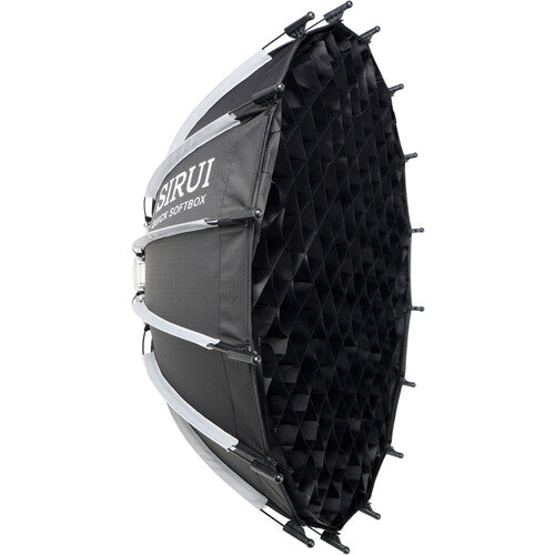 Sirui 60cm Quick-Open Bowens Mount Parabolic Softbox with 2.8m Heavy Duty Light Stand Kit Sirui Reflectors & Diffusers