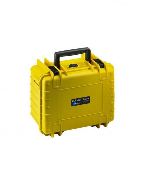 B&W International Type 2000 Hard Case Yellow with Foam B&W International Hard Case