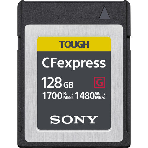 Sony 128GB CFexpress Type B TOUGH Memory Card Sony CFExpress