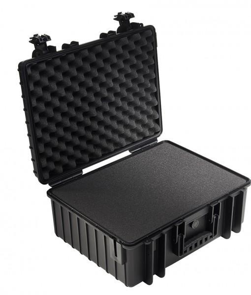 B&W International Type 6000 Hard Case Black with Foam B&W International Hard Case