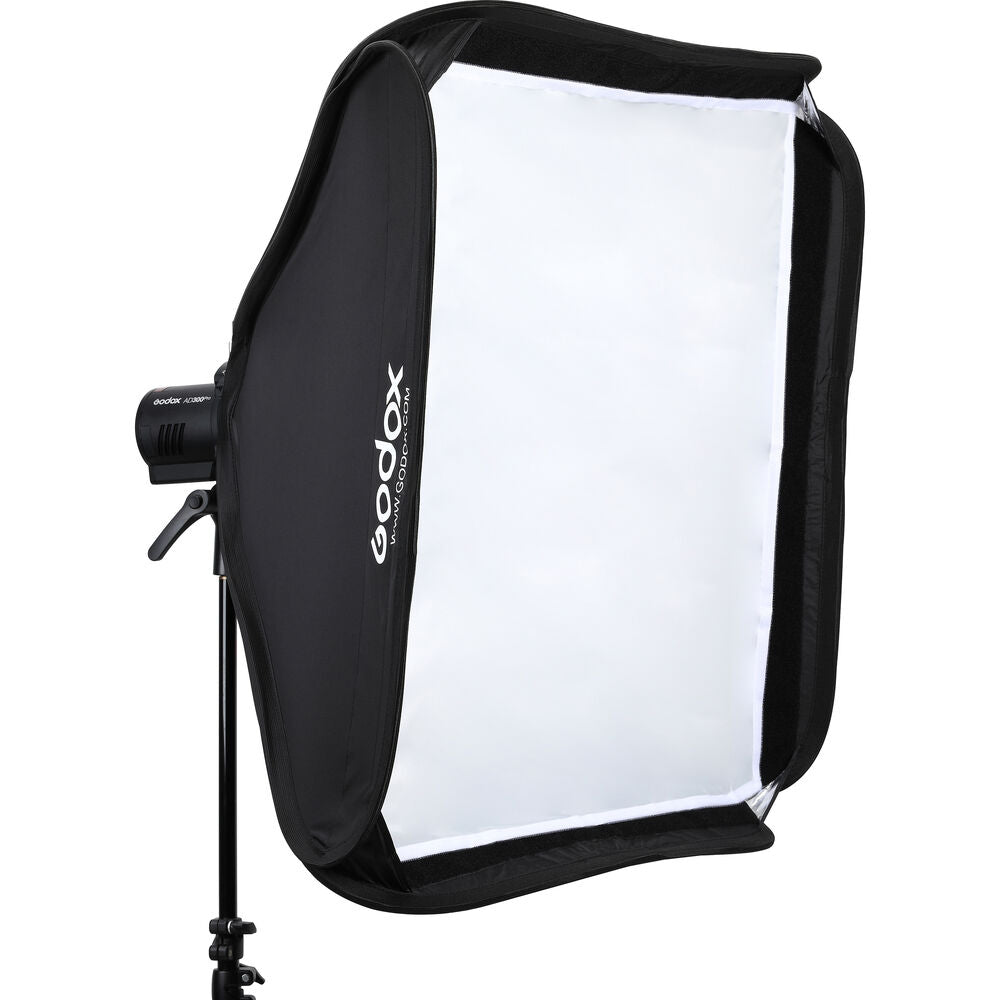 Godox 60x60cm Softbox Diffuser + Grid with S2-type Bracket Bowens Mount Godox Flash Diffusers & Modifiers