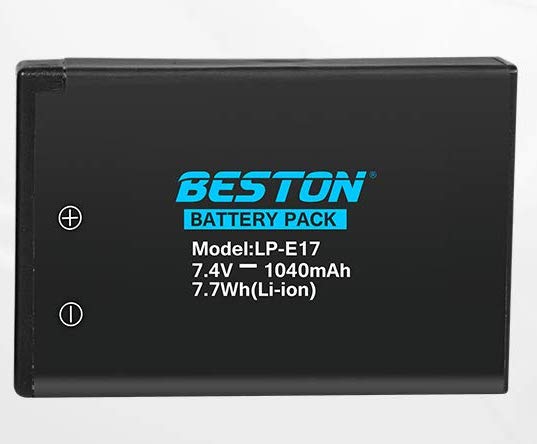 Demo Beston LP-E17 Battery for Canon Beston Camera Batteries
