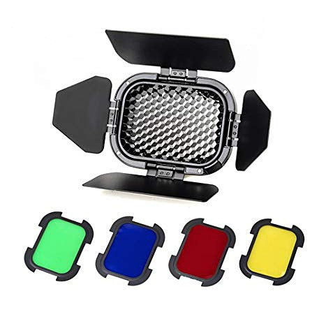 Godox BD-07 Barndoor & Gel Kit For AD200 Godox Flash Accessories