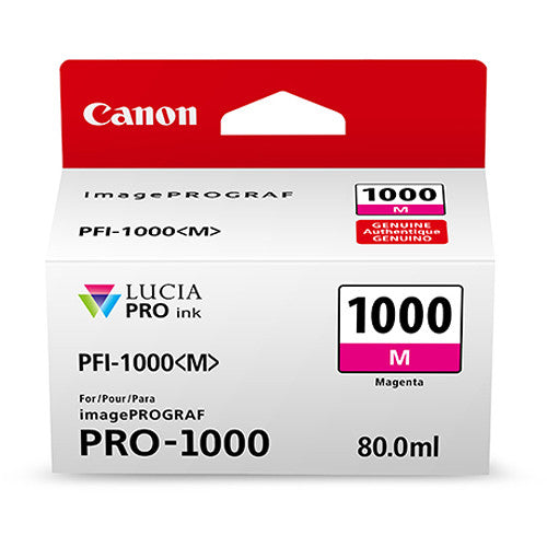 Canon PFI-1000 M LUCIA PRO Magenta Ink Tank (80ml) Canon Printer Ink