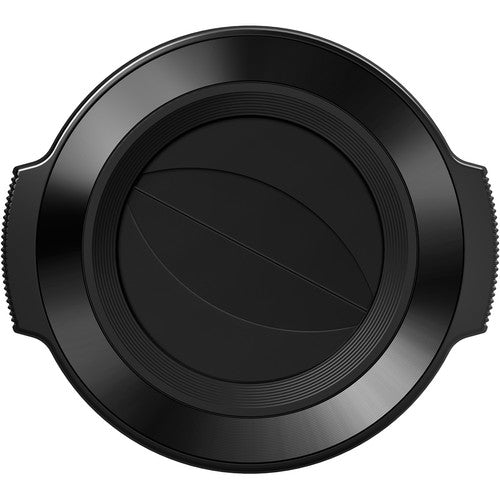 OM SYSTEM LC-37C Auto Open Lens Cap for M.Zuiko Digital ED 14-42mm f/3.5-5.6 EZ Lens (Black) OM SYSTEM Front Lens Cap