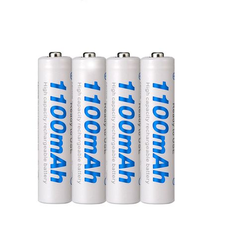 BESTON AAA 1100 mAh Rechargeable Battery Pack of 4 Beston Rechargeable Batteries