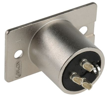 XLR Panel Mount Male Connector Cyberdyne Audio Accessories