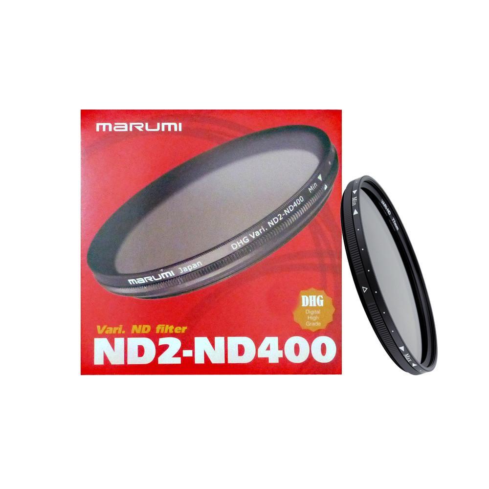 Marumi 62mm DHG Variable ND2-ND400 Filter Marumi Filter - Neutral Density