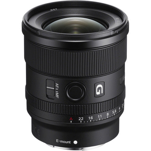 Sony FE 20mm f/1.8 G Lens Sony Lens - Mirrorless Fixed Focal Length
