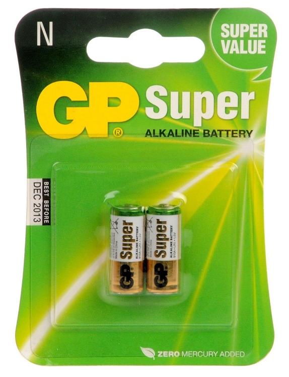 GP 1.5V N Size Alkaline Battery 2 Pack GP Batteries Disposable Batteries
