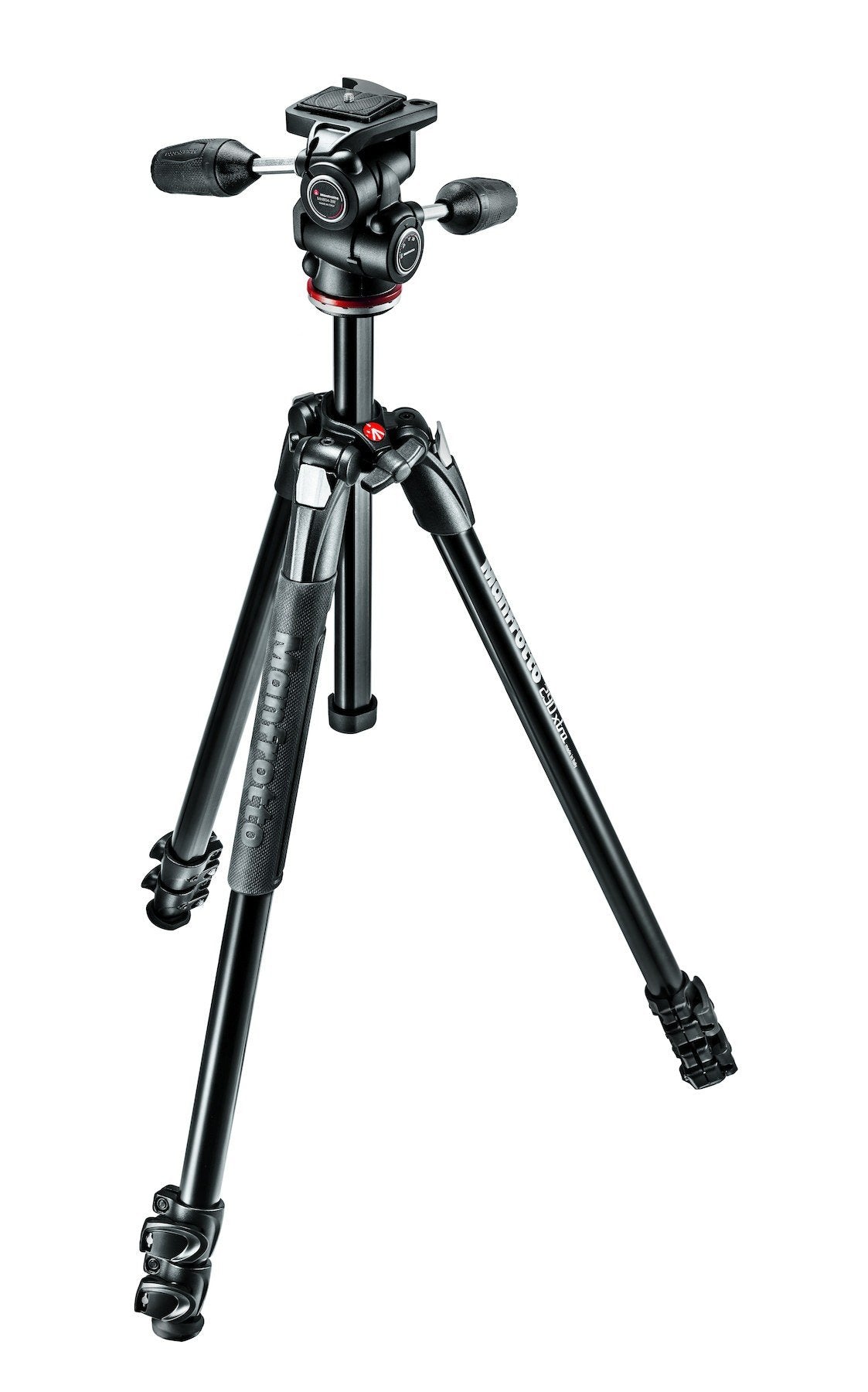 Manfrotto MK290XTA3-3W New 290 Xtra Aluminium 3-Section Kit with 3-Way Head Manfrotto Photo Tripod Kit