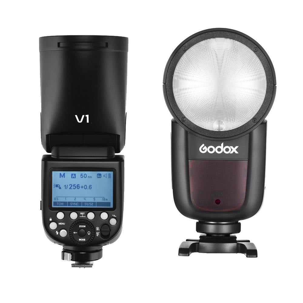 Godox V1 Round Head Flash for Canon Godox TTL Flash