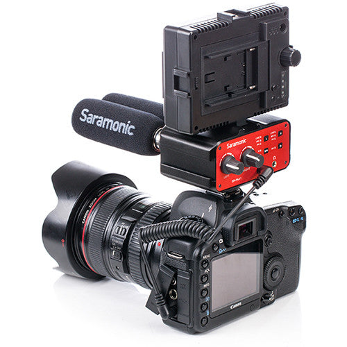 Saramonic SR-PAX1 Two-Channel Audio Mixer, Preamp, Microphone Adapter Saramonic Audio Accessories