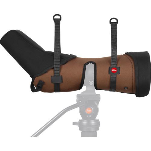 Leica Ever-Ready Stay-On Case for the APO-Televid 82 W Spotting Scope (Angled, Brown) Leica Spotting Scope
