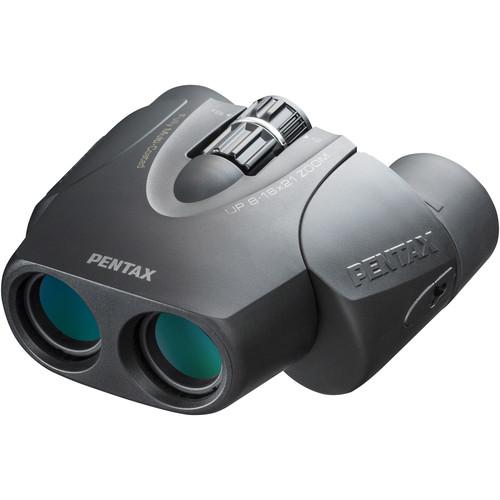 Pentax 8-16x21 U-Series UP Binocular (Black) Pentax Binoculars