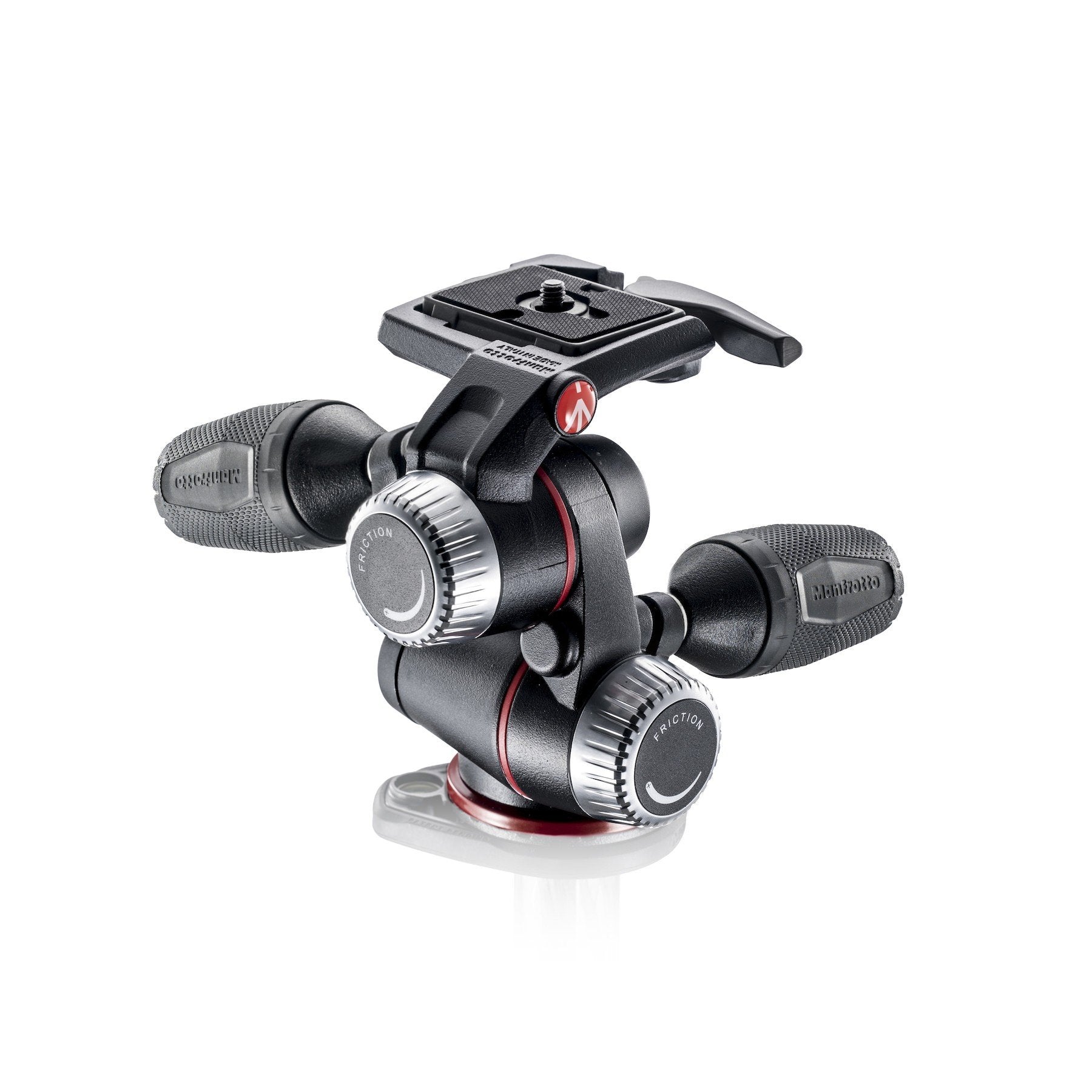 Manfrotto X-PRO 3-Way tripod head with retractable levers Manfrotto 3-Way Head