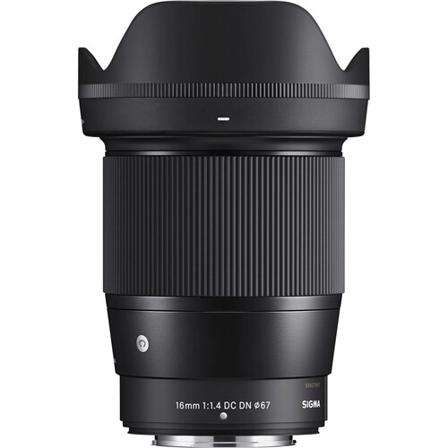 Sigma 16mm f/1.4 DC DN Contemporary Lens for FUJIFILM X Sigma Lens - Mirrorless Fixed Focal Length