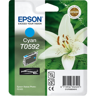 Epson T0592 Cyan Ultra Chrome K3 Epson Printer Ink