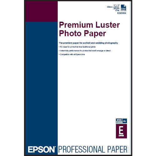 Epson Premium Lustre A3+ 260g (100 Sheets) Epson Inkjet Paper