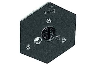 Manfrotto 130-14 Hexagonal Plate 1/4" screw Manfrotto Quick Release Plate