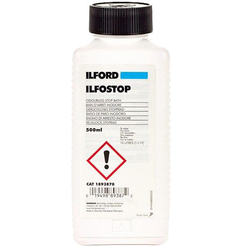 Ilford Ilfostop Stop Bath (500ml) Ilford Darkroom Chemicals