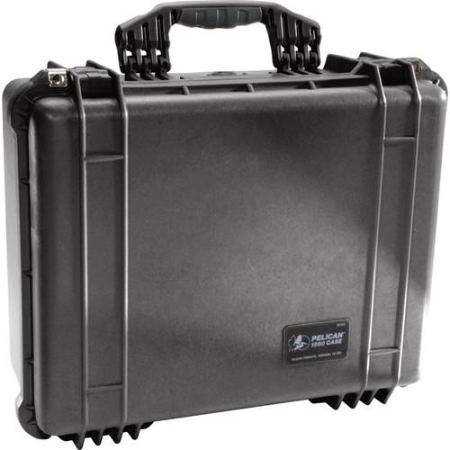 Pelican 1550 Case with 4-Piece Foam Set (Black) Pelican Hard Case