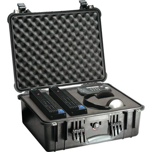 Pelican 1550 Case with 4-Piece Foam Set (Black) Pelican Hard Case