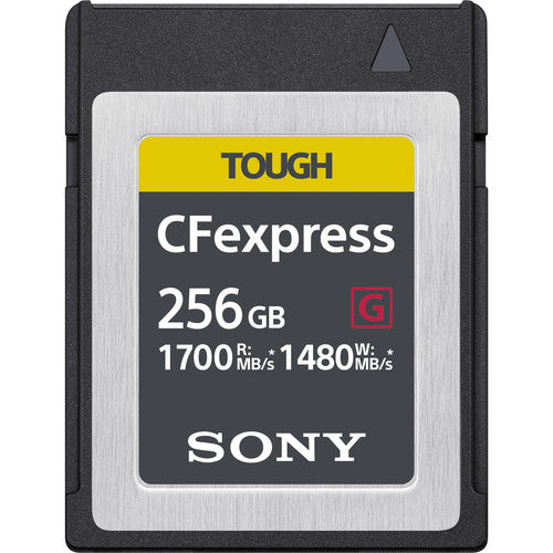 Sony 256GB CFexpress Type B TOUGH Memory Card Sony CFExpress