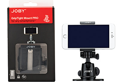 Joby GripTight PRO Mount Joby Mini Tripods
