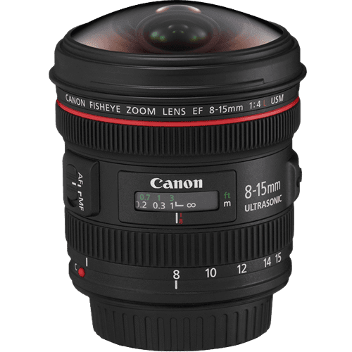 Canon EF 8-15mm f/4 L USM Fisheye Lens Canon Lens - DSLR Zoom