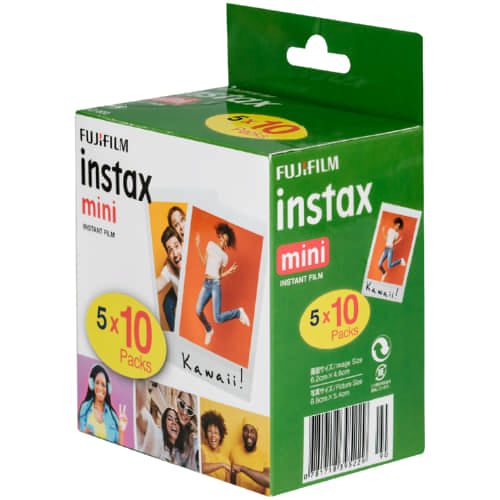 FUJIFILM INSTAX Mini Instant Film Five Pack Fujifilm Fujifilm Instax Film