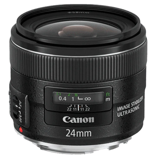 Canon EF 24mm f/2.8 IS USM Lens Canon Lens - DSLR Fixed Focal Length