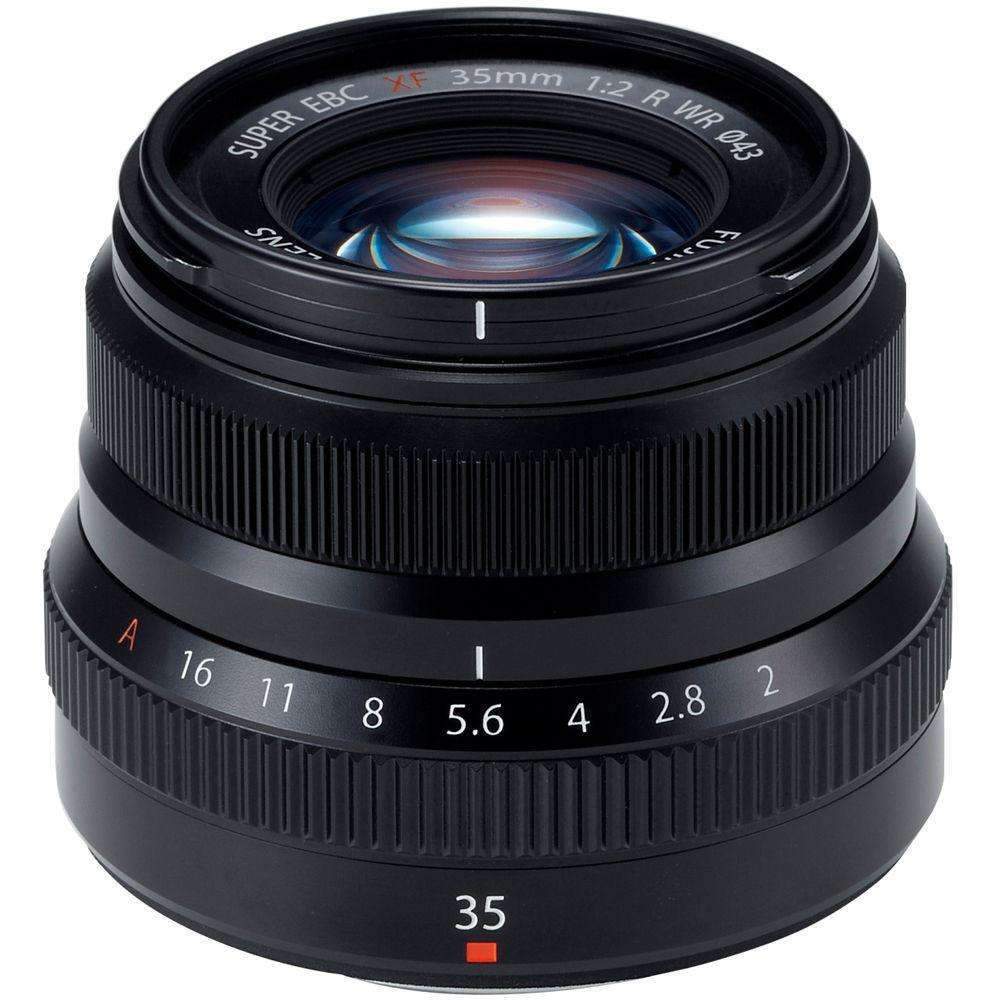 FUJIFILM XF 35mm f/2 R WR (Black) Fujifilm Lens - Mirrorless Fixed Focal Length