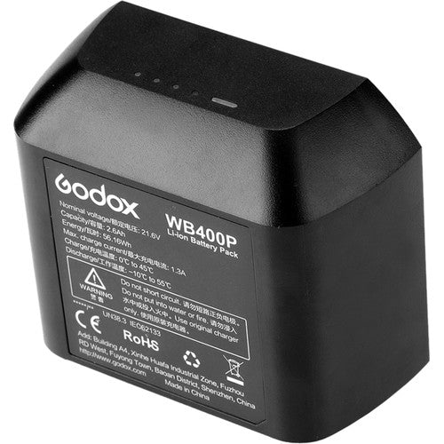 Godox WB400 Li-Ion Battery for AD400Pro Flash Head Godox Rechargeable Batteries