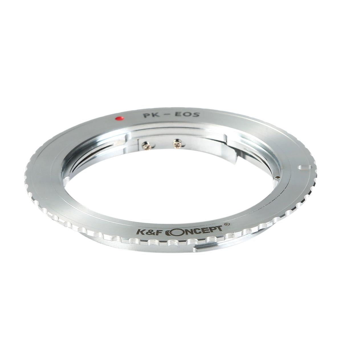 K&F Pentax K Lenses to Canon EOS Camera Mount Adapter K&F Concept Lens Mount Adapter
