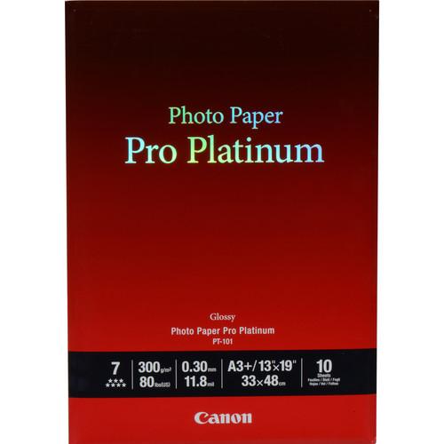 Canon Pro Platinum Photo Paper 13 x 19" (10 Sheets) Canon Inkjet Paper