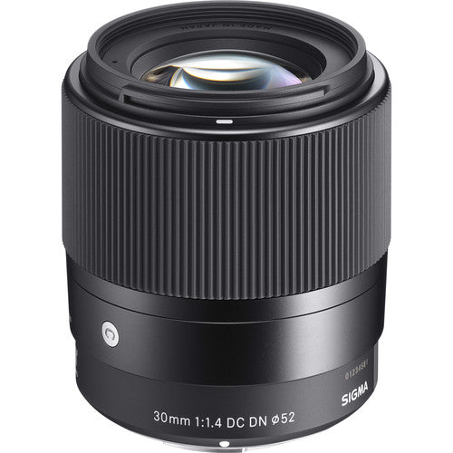 Sigma 30mm f/1.4 DC DN Contemporary Lens for Sony E Sigma Lens - Mirrorless Fixed Focal Length