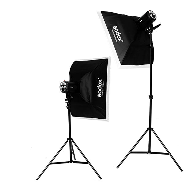 Godox MS200-F 2x Studio Light Kit Godox Studio Light Kit