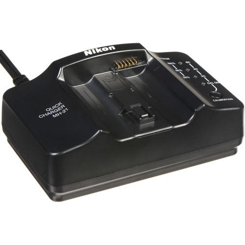 Nikon MH-21 Quick Charger for Nikon EN-EL4 & EN-EL4a Battery Nikon Battery Chargers